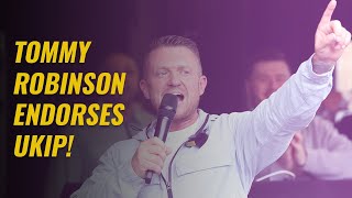 Tommy Robinson Endorses UKIP [upl. by Audrie]