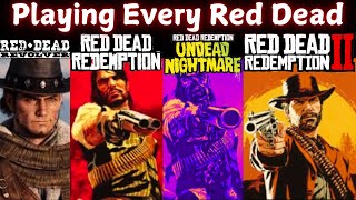 I Played Every Red Dead Revolver to Redemption 2 [upl. by Bond185]