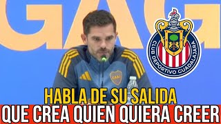 🚨Gago HABLA DE CHIVAS en su presentación con Boca  Noticias Chivas [upl. by Fassold]