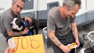 Millionaire blessed homeless who could not see his family [upl. by Broeder802]