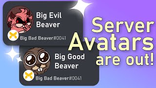 Discord Server Avatars are RELEASED  what to know about Server Profiles [upl. by Skipper]