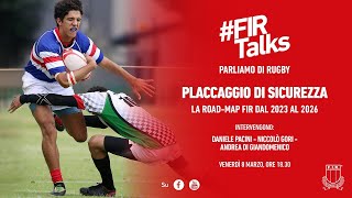 FIRTalks  Ep18 Placcaggio di sicurezza la roadmap FIR dal 2023 al 2026 [upl. by Ariaj]