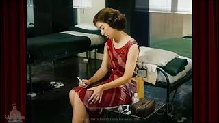 How To Be Pretty  1960s Guide For Army Girls 60fps [upl. by Nymsaj]