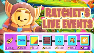 LIVE EVENTS Lets complete Ratchets Challenge  Fall Guys Season 5 [upl. by Osbourne711]