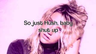 Blah Blah Blah Kesha ft 3OH3 with lyrics [upl. by Haroldson]