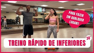 Treino rápido de inferiores com John Aguiar [upl. by Ray555]