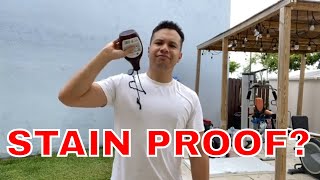 Stain Proof and Water Proof Tshirts  Fioboc Review [upl. by Benedic]