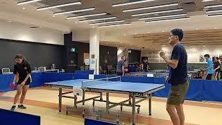 2023 autumn western Sydney table tennis A2 Vincent Chan vs Xuan Diem Mai set 3 [upl. by Aihsotal]