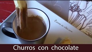 Cómo hacer churros deliciosos con chocolate a la taza  Receta fáci  Tonio Cocina 28 [upl. by Dorcas401]