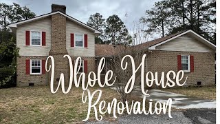 NEW WHOLE HOUSE RENOVATION  DIY HOME MAKEOVER 2024 [upl. by Crescentia]