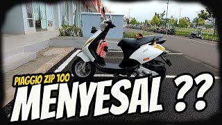 SCOOTER LIFE  NYESEL BELI PIAGGIO ZIP 100  INI ALASANNYA RIDING PIAGGIO ZIP 100 INDONESIA PART 1 [upl. by Eudo]