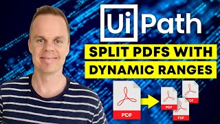 How To Split PDFs With Dynamic Ranges In UiPath [upl. by Acinoj905]