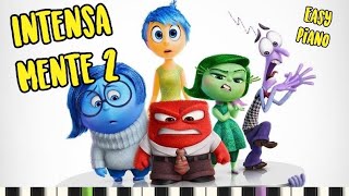 INTENSAMENTE 2  Bundle of Joy  Inside Out 2  Tutorial Piano Fácil  Easy Piano disney [upl. by Nlycaj953]