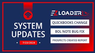 72323  EZ Loader TMS  System Updates [upl. by Winchell639]