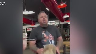 Racist rant at Grand Junction Five Guys caught on camera [upl. by Yllor219]