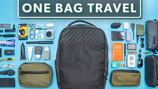 How To Pack a Carryon for One Bag Travel [upl. by Scurlock]