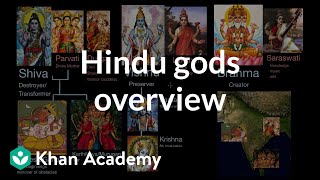 Hindu gods overview  World History  Khan Academy [upl. by Leen]