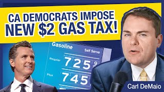 CA Democrats Impose New 2 Gas Tax [upl. by Aikemet]