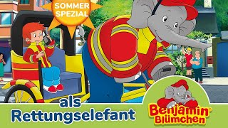 Benjamin Blümchen als Rettungselefant Folge 148  SOMMER SPEZIAL  Hörspiel in voller Länge [upl. by Mansoor]