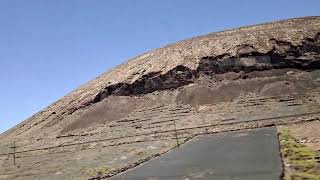 Lapilli Quarry at Cinder Cone on Lanzarote lanzarote volcano resources geology travel lava [upl. by Portuna]