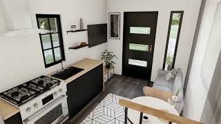 3x6 Meters Tiny House Design Small 1 Bedroom House [upl. by Nyla]