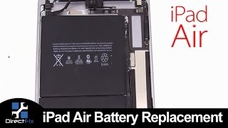 How To iPad Air Battery Replacement [upl. by Brawner]