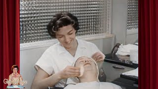 A Visit to a 1950s Beauty Salon Restored and Colorized [upl. by Dona]