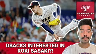 The Arizona Diamondbacks Interested in Japanese Star Roki Sasaki [upl. by Meela]