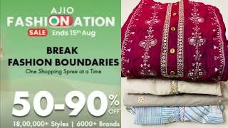 Ajio ankarkali kurtas haul ajio latest collection ajio fashionation sale trending chandu vlogs [upl. by Soble]