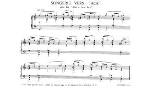 Erik Satie 1897 Songerie vers Jack [upl. by Bergmans]