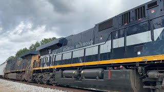 Test CSX New Georgia Railroad Train Passed [upl. by Gaeta]