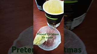 Pretend Christmas ice cream [upl. by Allehs]