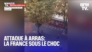 Attaque à Arras la France sous le choc [upl. by Higinbotham]