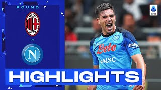 MilanNapoli 12  Napoli come out on top at San Siro Goals amp Highlights  Serie A 202223 [upl. by Nilekcaj675]