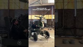 How to use the Bofors gun ww2 [upl. by Doughman752]