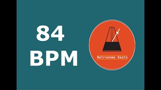 84 BPM  Metronome [upl. by Libb]