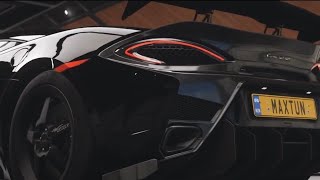 McLaren 620R  Blackout Kit  Forza Horizon 5  Black McLaren [upl. by Airretal13]