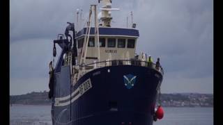 Newlyn Harbour  boats Through the Gaps [upl. by Naga]