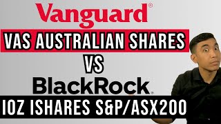 ASX200 amp ASX300 ETF Comparison Blackrocks iShares SampPASX200 IOZ amp Vanguard Australian Shares VAS [upl. by Ordnagela695]