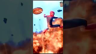 SpiderMan vs rhinoman attitude status spiderman marvel viral shortsfeed shorts [upl. by Trebleht]