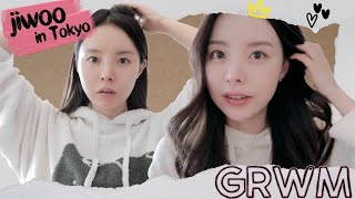 지우의 GRWM💫  퍼스널컬러 진단 후 첫 겟레디🫢🎨  봉고데기 말며 수다💇🏻‍♀️ ENGJPN [upl. by Scholz3]