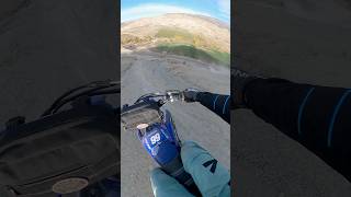 Climbing the backside of the dugway at Mayfield hillclimb dirtbike offroad adventure utah [upl. by Aehc773]