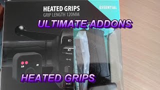 ★ ULTIMATE ADDONS ESSENTIAL HEATED GRIPS REVIEW ★ [upl. by Ettesyl]