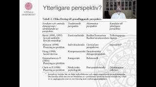 Specialpedagogik  Perspektiv  Martin Karlberg  EDU [upl. by Ludie]