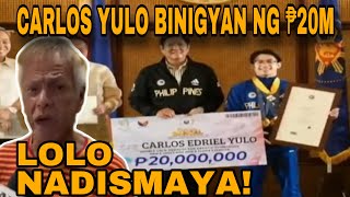 CARLOS YULO BINIGYAN NG ₱20M NI BBM LOLO NI CARLOS YULO NADISMAYA [upl. by Crockett428]