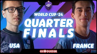 INTENSE PRO GeoGuessr Match  QUARTER FINALS 24 [upl. by Nnahsal511]