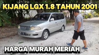 JUAL MOBIL KIJANG LGX MANUAL 2001  HARGA MOBIL MURAH MERIAH [upl. by Ellehcram414]