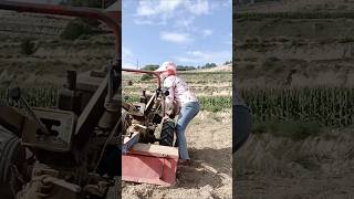 Agricultural machinery starts plowing the land [upl. by Atirhs]