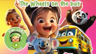 Wheels on the bus  Kiwi Jams  Songs for Kids  Sing Along  Nursery Rhymes  toddler songs [upl. by Tilly263]