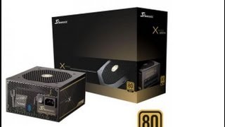 Seasonic 850W 80 Plus Gold Unboxing [upl. by Hars259]